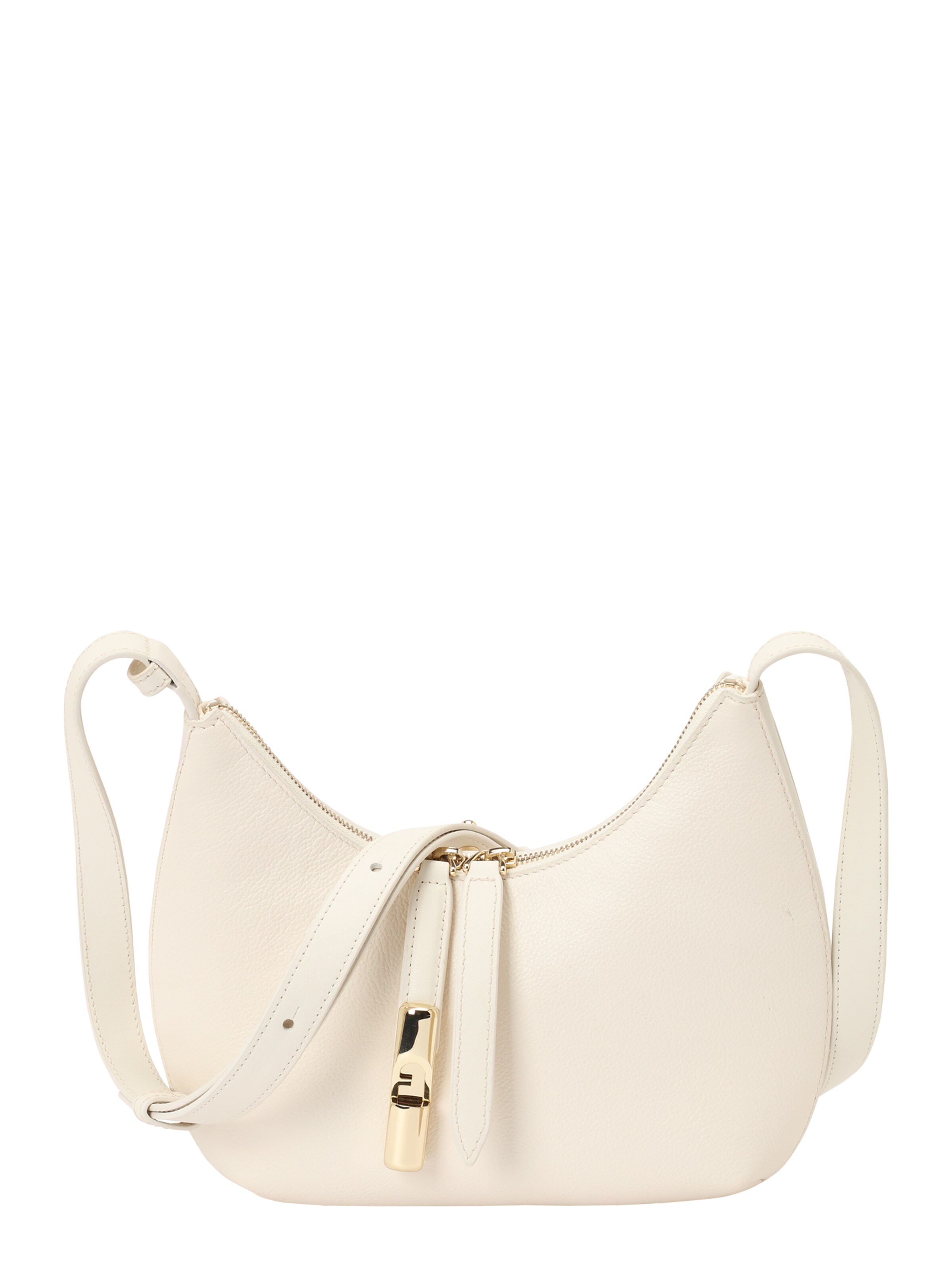 FURLA Kabelka na rameno 'Goccia' - Biela: predná strana