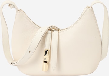 FURLA Taška cez rameno 'Goccia' - Biela: predná strana