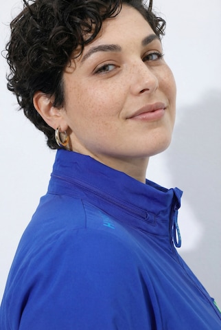Ulla Popken Funktionsjacke in Blau
