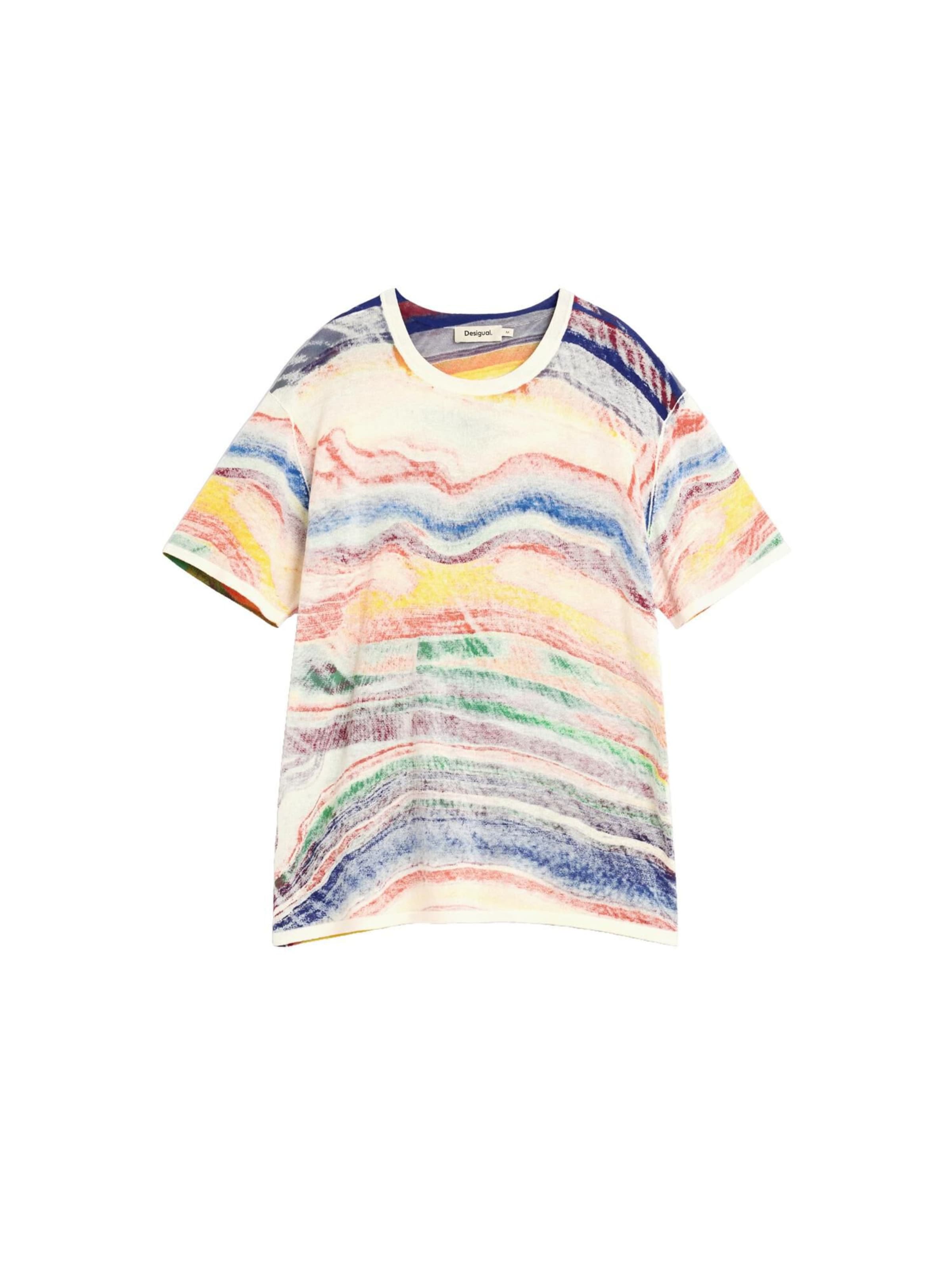 Desigual - Camiseta en Mezcla de colores: frente