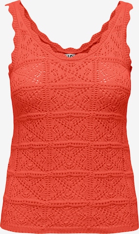 Tops en tricot 'Ida' JDY en orange : devant