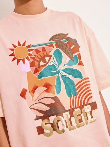 T-shirt oversize Lipsy en rose