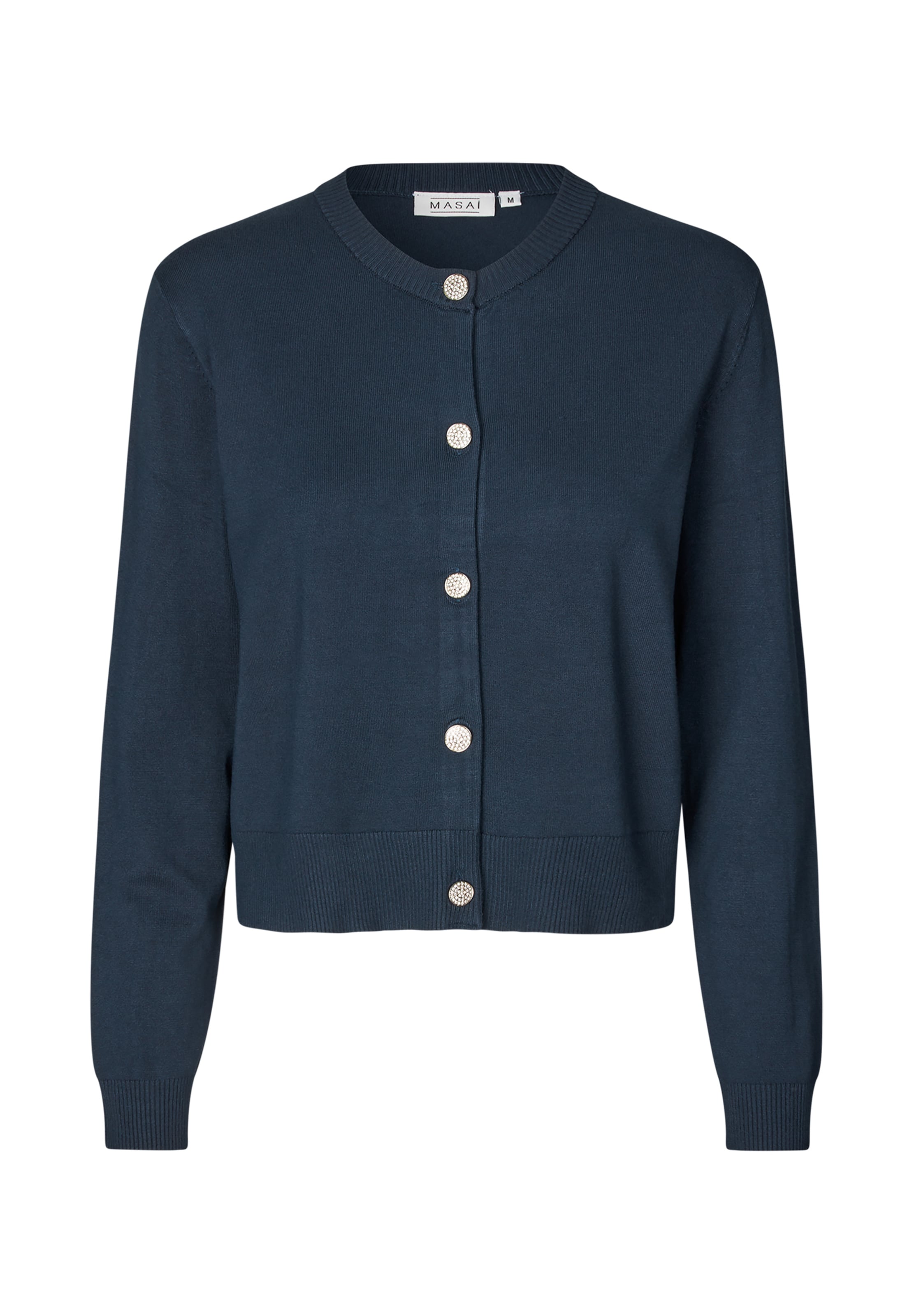 Masai Knit cardigan 'Liffa' in Blue: front