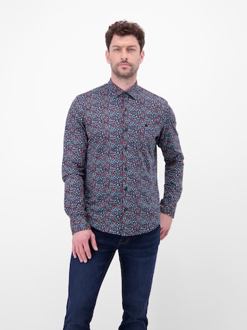 Coupe regular Chemise LERROS en rouge : devant