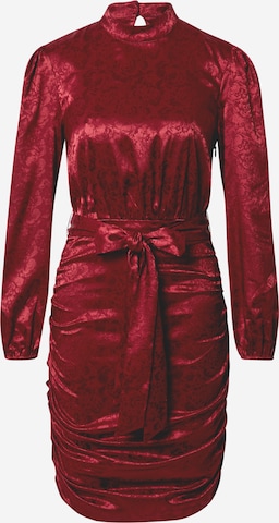 Robe-chemise 'Camile' Chi Chi London en rouge : devant