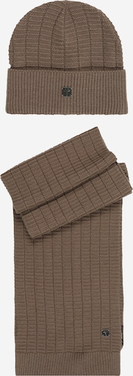 Megzta kepurė 'Feranto' iš JOOP!, spalva – tamsiai rusva, Prekių apžvalga