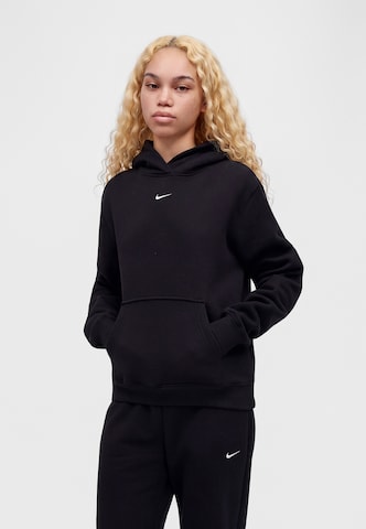 Nike Sportswear - Sweatshirt 'Studio Fleece' em preto