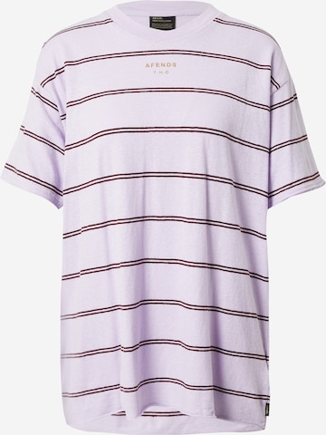 Afends Shirt in Purple: front