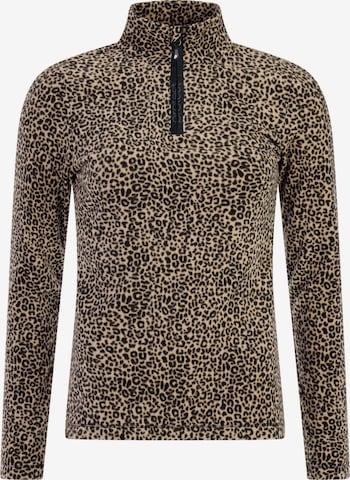 PROTEST Sports sweatshirt 'PRTRefuzzy' in Black: front