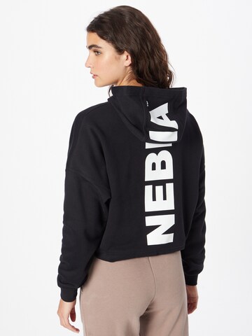 NEBBIA Sportsweatshirt in Schwarz