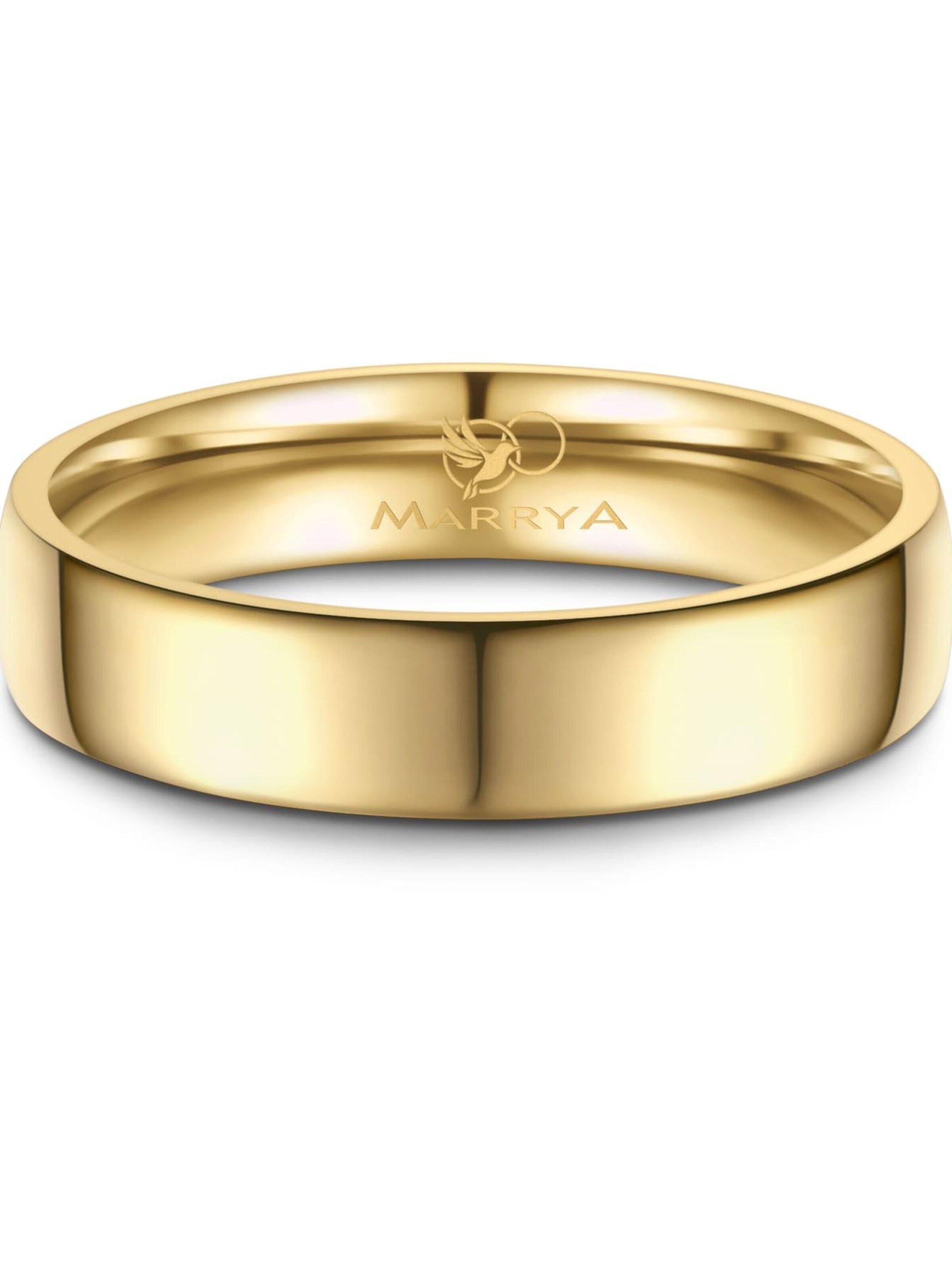 MARRYA Ring 'MARRYA TI-31 Ehering aus Titan' in Yellow