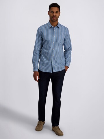 PIERRE CARDIN Regular Fit Hemd im Modern Fit in Blau