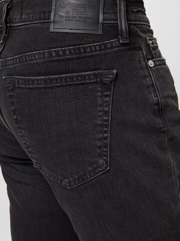 Abercrombie & Fitch regular Jeans i sort