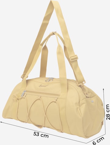 NIKE Sports Bag in Beige