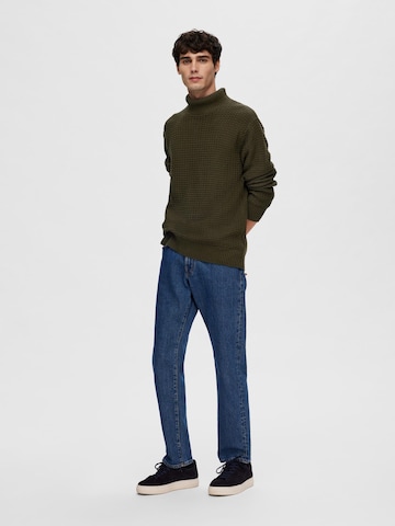 SELECTED HOMME - Jersey 'Thim' en verde