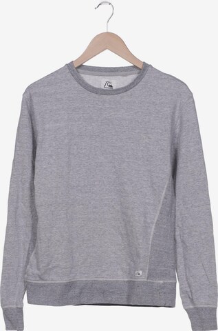 QUIKSILVER Sweatshirt & Zip-Up Hoodie in M in Grey: front