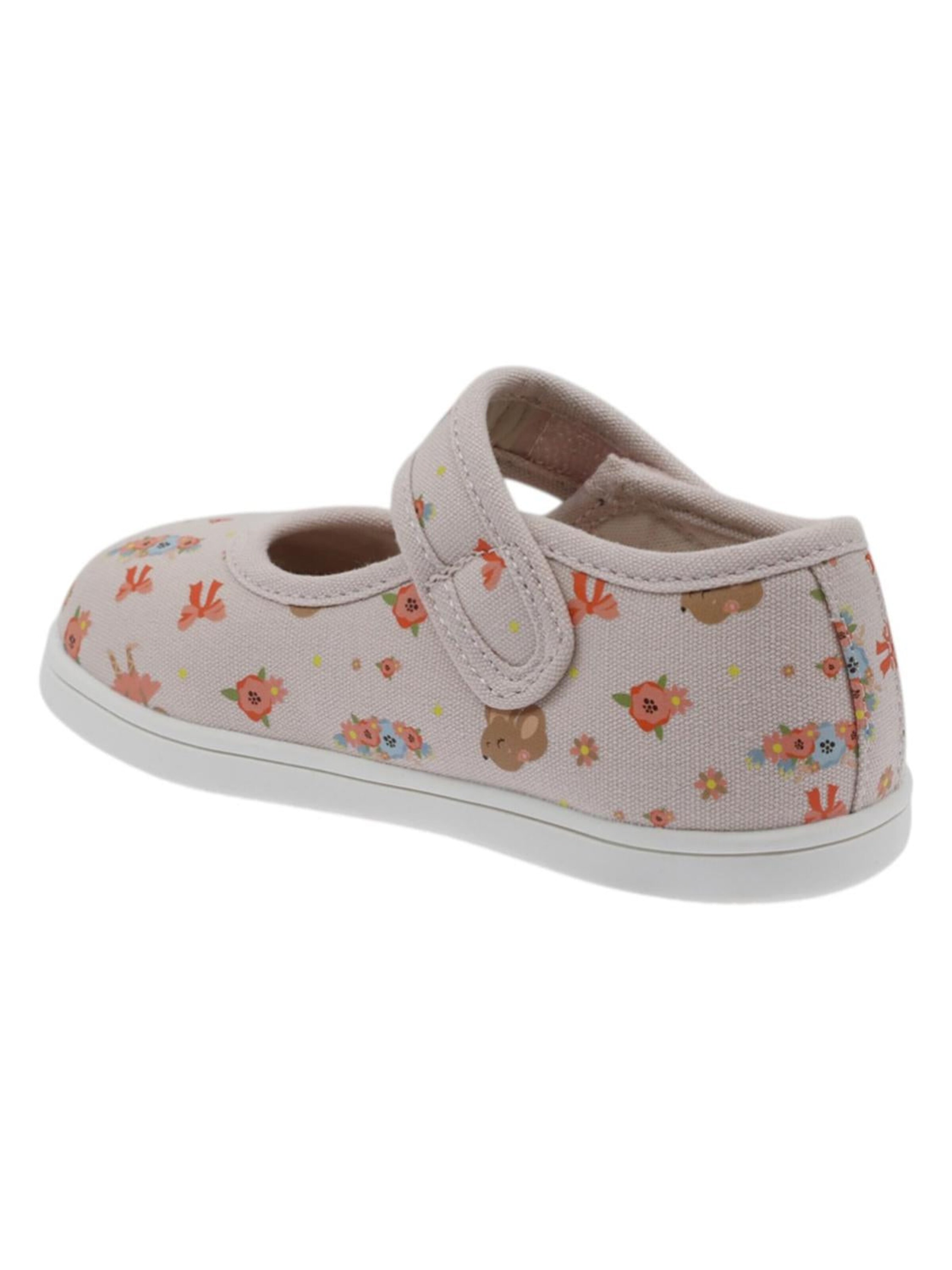 Beppi - Bailarina 'Canvas Shoe' en gris