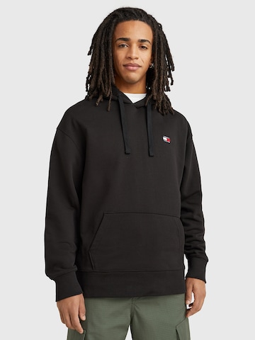 Tommy Jeans Sweatshirt in Schwarz: predná strana