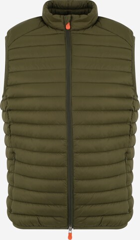 SAVE THE DUCK Bodywarmer 'Adamus' in Groen: voorkant