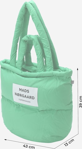 MADS NORGAARD COPENHAGEN Nákupní taška – zelená