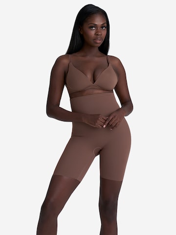 Bye Bra Shapinghose 'Sculpting High Waist Short' in Braun