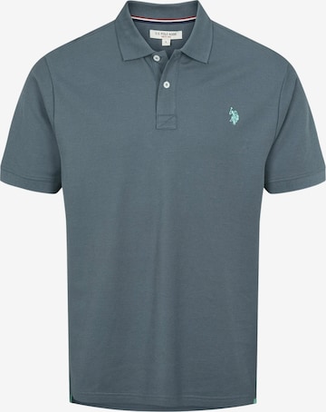 U.S. POLO ASSN. Poloshirt 'Alfred' in Blau: Vorderseite