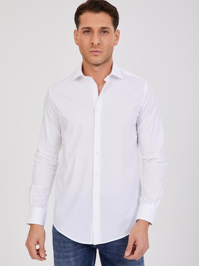 7Camicie Chemise business 'Firenze Oxford Man Shirt White' en 40 en blanc, Vue avec produit