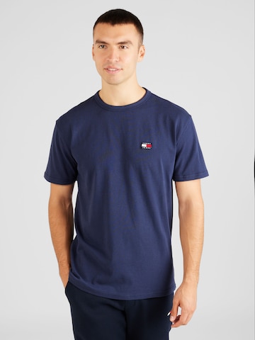 T-Shirt Tommy Jeans en bleu : devant