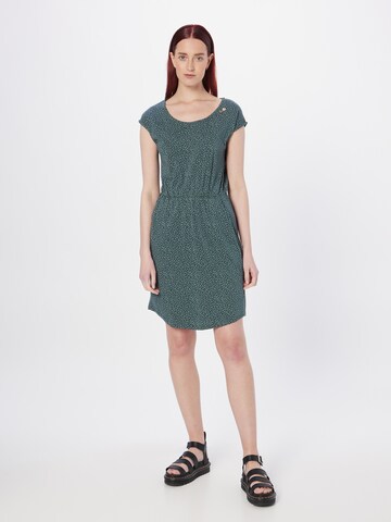 Rochie de vară ''LILITHE' de la Ragwear pe verde: față