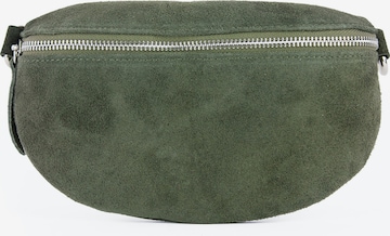 lePelou Gürteltasche 'VALENTINA small' in Grün: Vorderseite