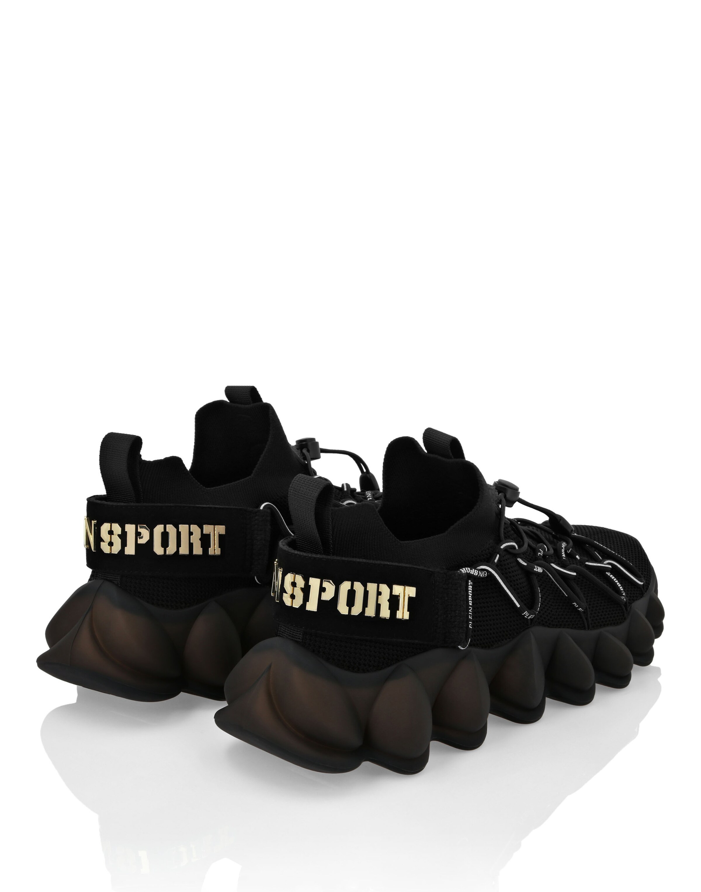 Plein Sport - Zapatillas deportivas bajas 'The Bubble Gen.X.02 Tiger' en negro