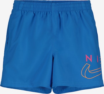 Nike Swim Athletic Swimwear in Blue: front