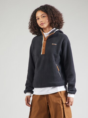 COLUMBIA Sportpullover 'Helvetia II' in Schwarz: Vorderseite
