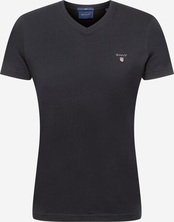 T-Shirt GANT en noir : devant