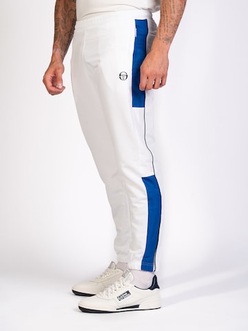 Sergio Tacchini Tapered Workout Pants 'Abita' in White