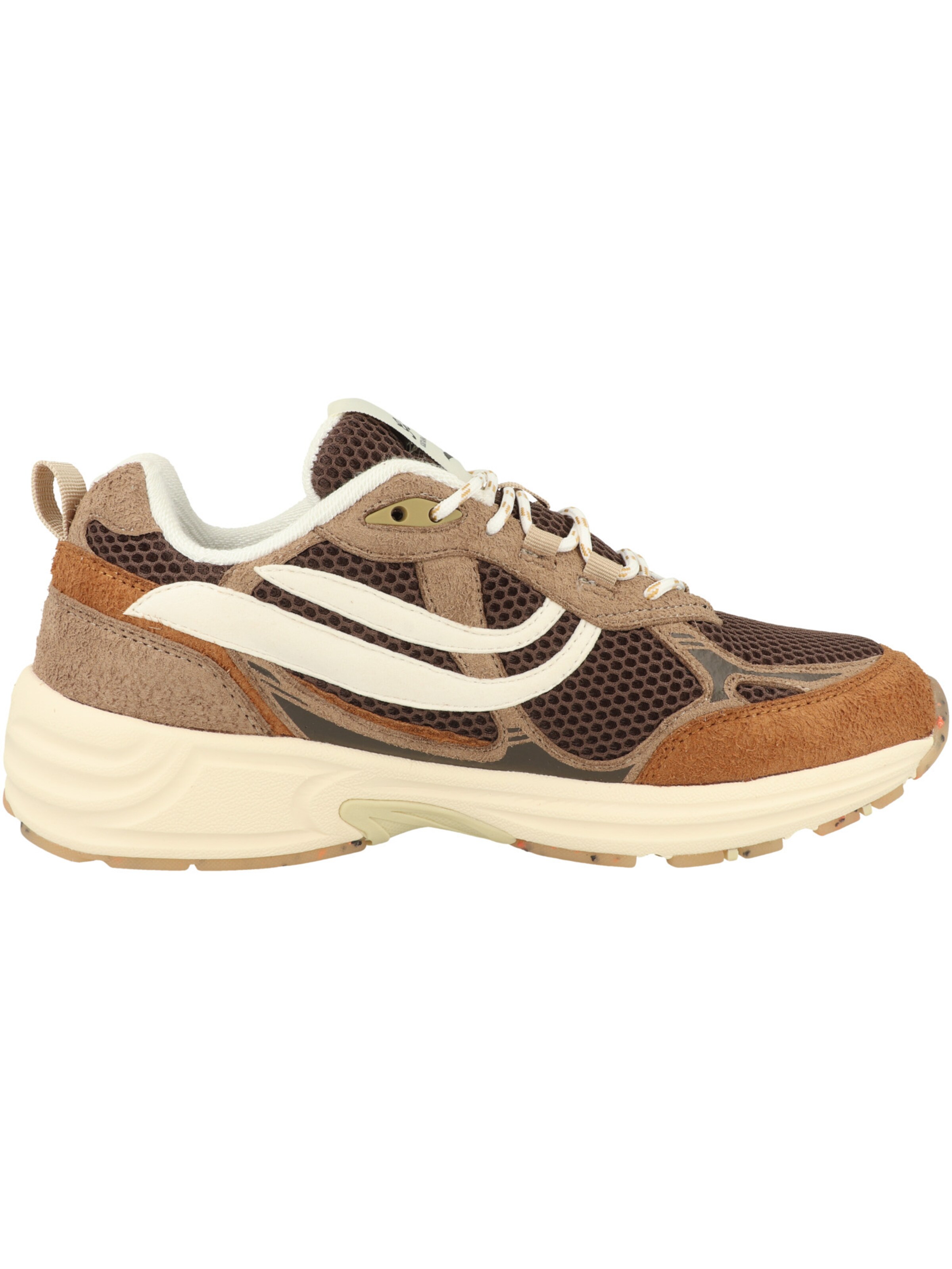 GENESIS - Zapatillas deportivas bajas ' Eco' en marrón: lado