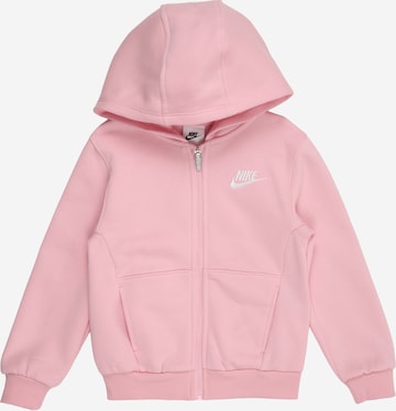Nike Sportswear Collegetakki 'CLUB FLEECE' värissä vaaleanpunainen: etupuoli