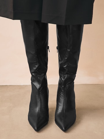 Bottes Next en noir : devant