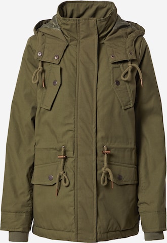 Eight2Nine Between-Seasons Parka in Green: front