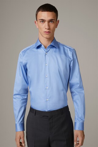 STRELLSON Slim fit Zakelijk overhemd 'Chris' in Blauw: voorkant