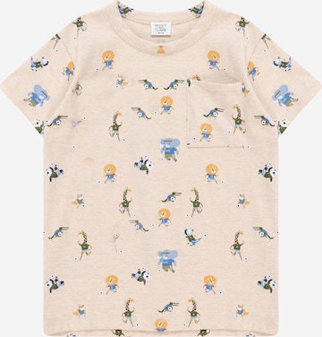 Hust & Claire T-shirt 'Anker' i beige: framsida