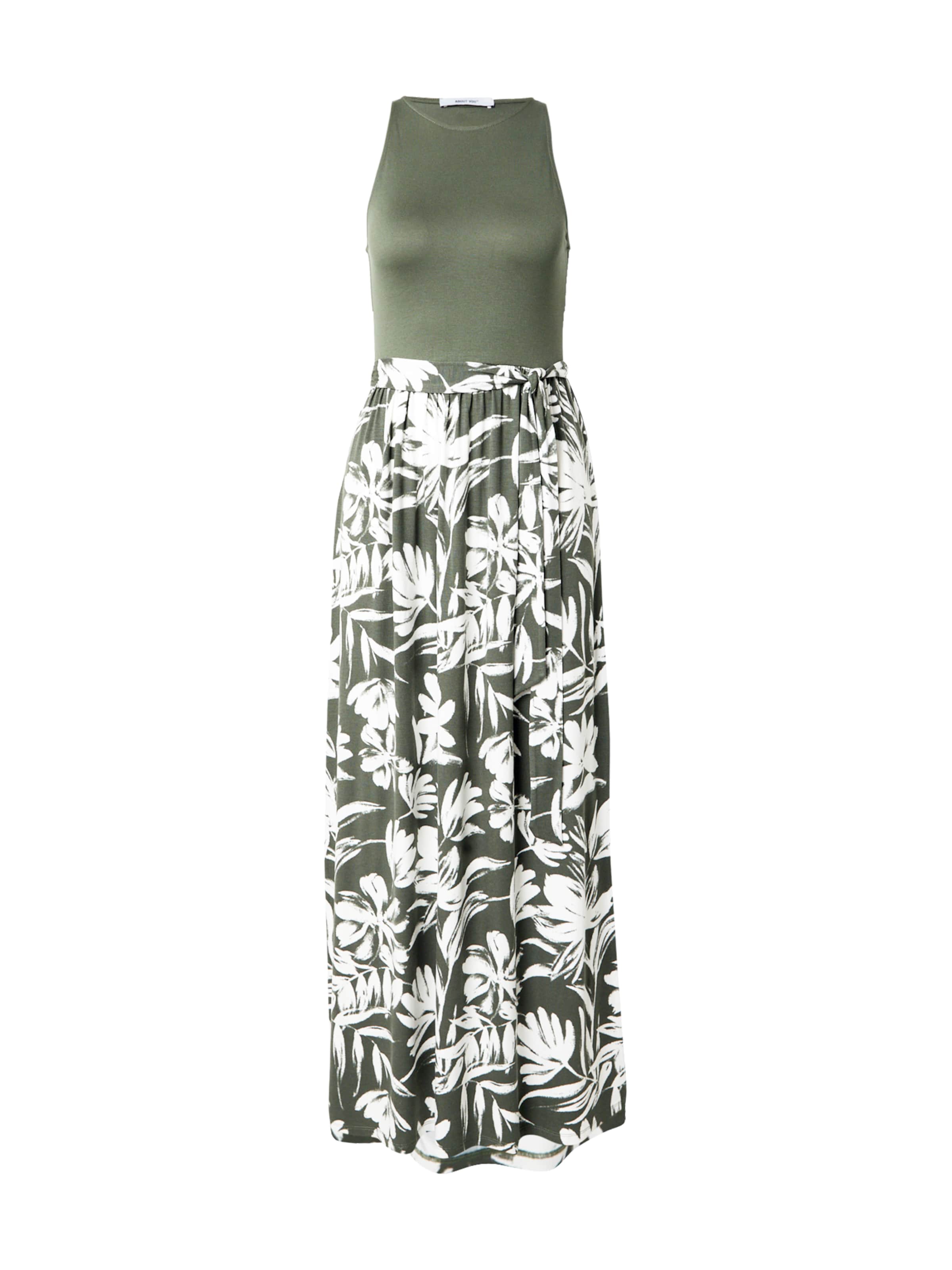 ABOUT YOU Obleka 'Sina' | zelena barva: sprednja stran