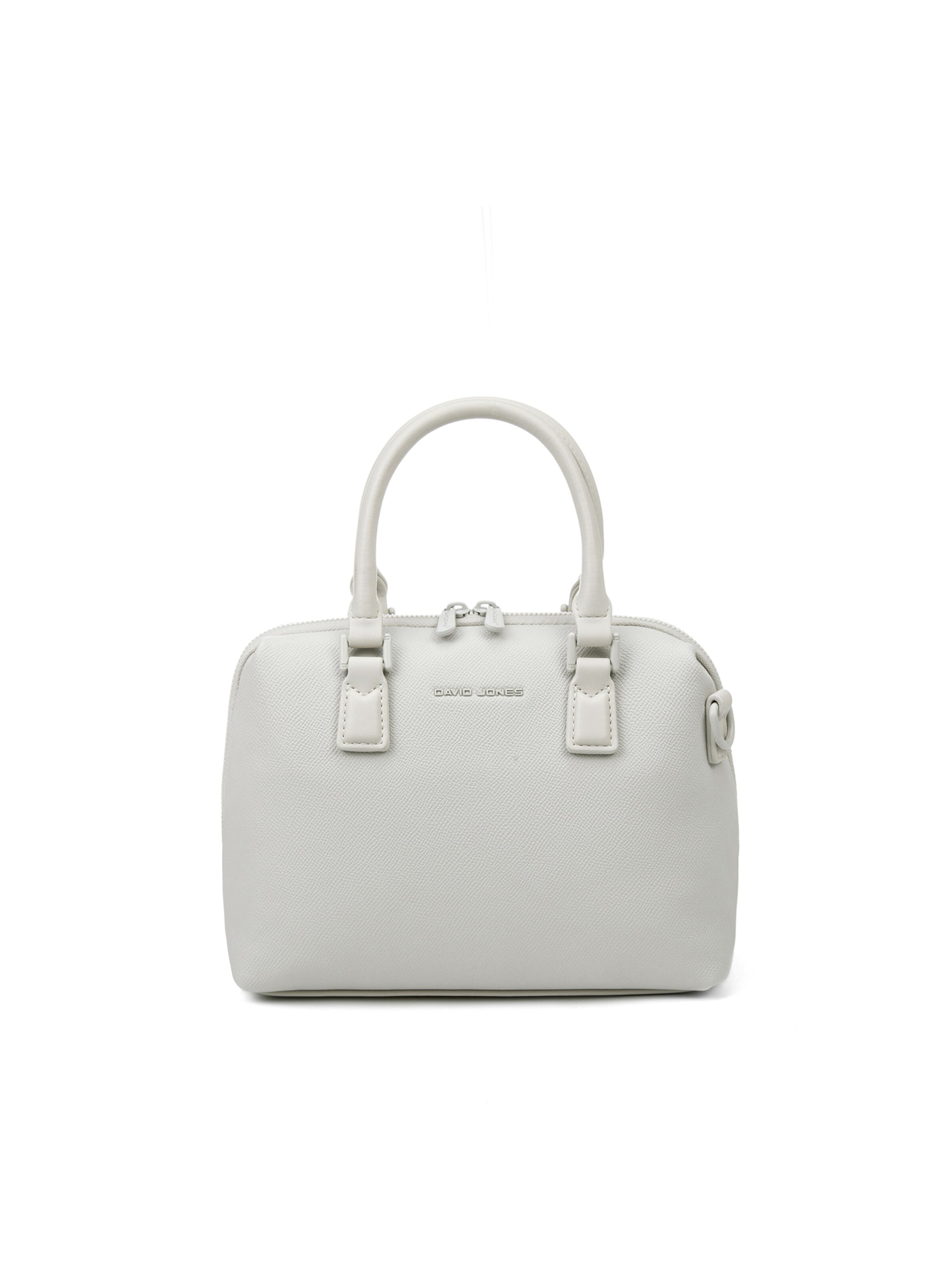 Borsa a mano di David Jones in bianco: frontale