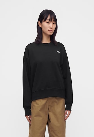 THE NORTH FACE Tréning póló 'Essential Simple Dome' - fekete: elől