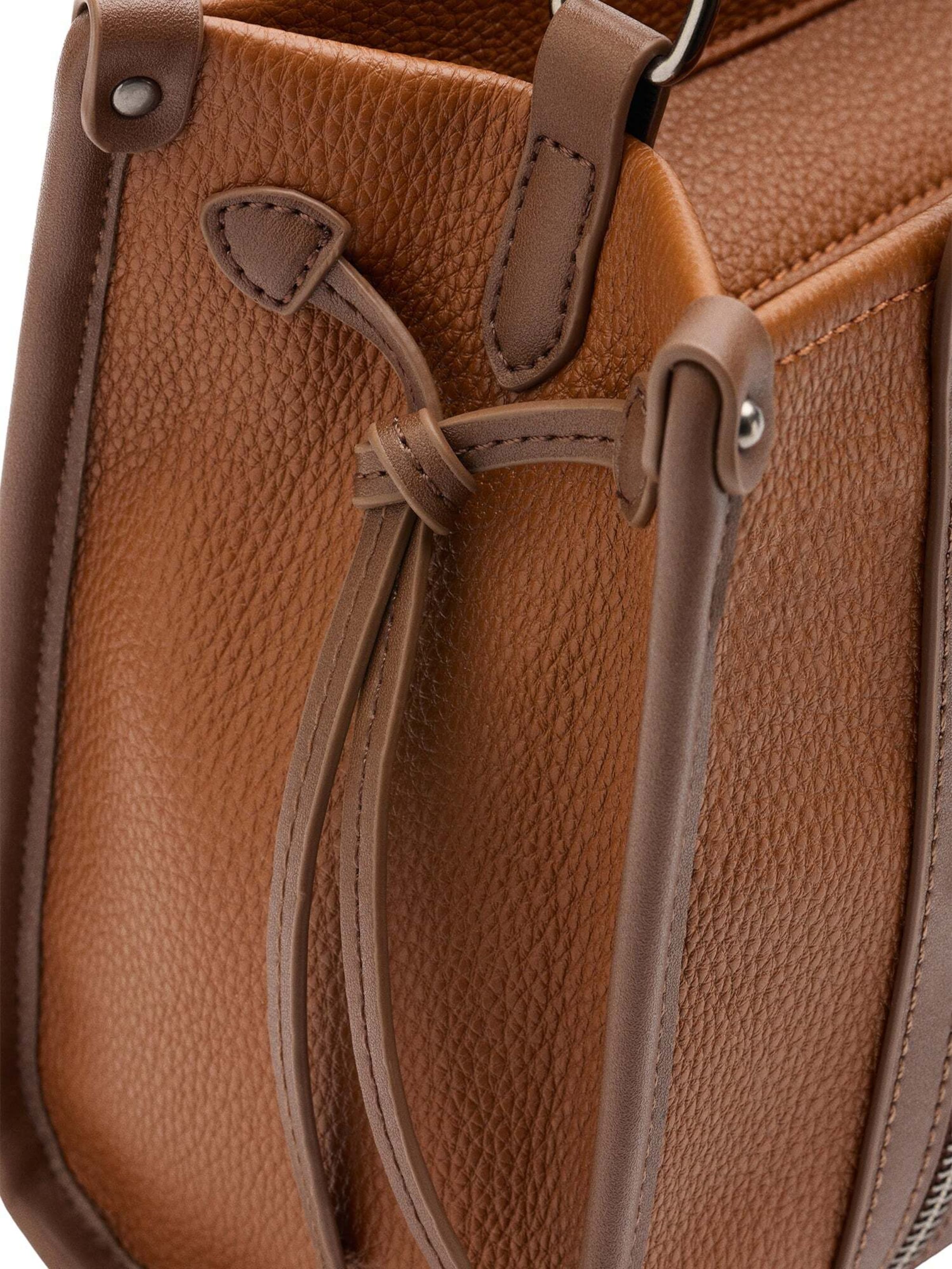 Pepe Jeans Handtasche 'Zadie Maze' in Braun
