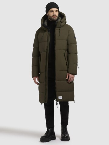 khujo Winter coat 'Rigo Matt-YM' in Green