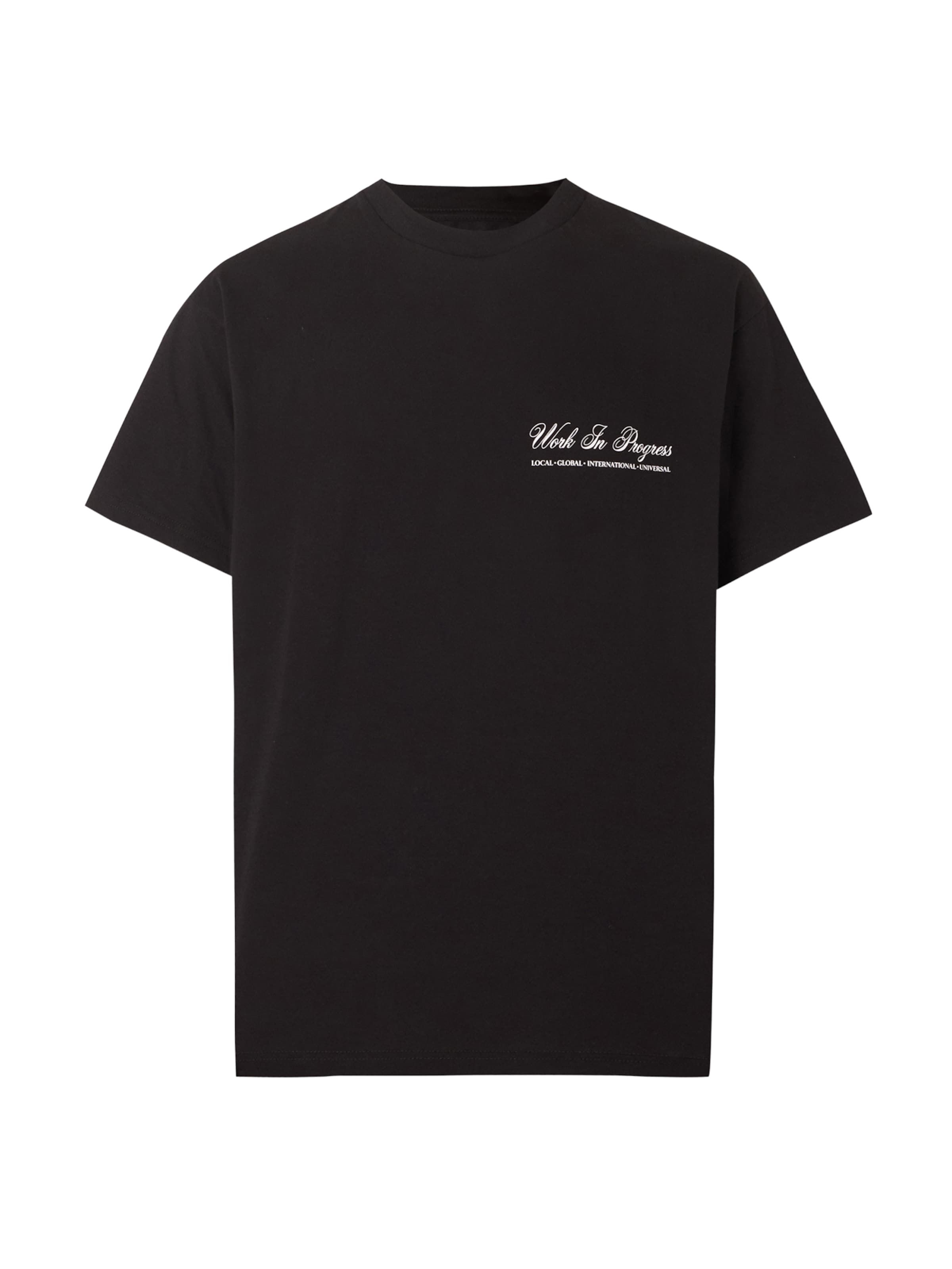 Carhartt WIP - Camiseta en negro: frente