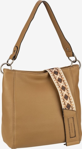 FREDsBRUDER Shoulder Bag in Brown: front