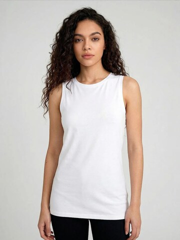 Top sportivo di Tommy Life in bianco