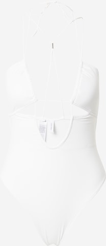 Calvin Klein Swimwear Strój kąpielowy w kolorze biały: przód